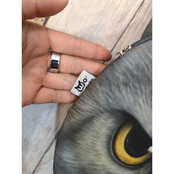 WO 2 X KITTY Grumpy Cat Bag High Definition Real Graphics Shoulder Bag - Picture 4 of 11